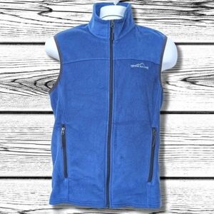 Eddie Bauer Royal Blue fleece vest